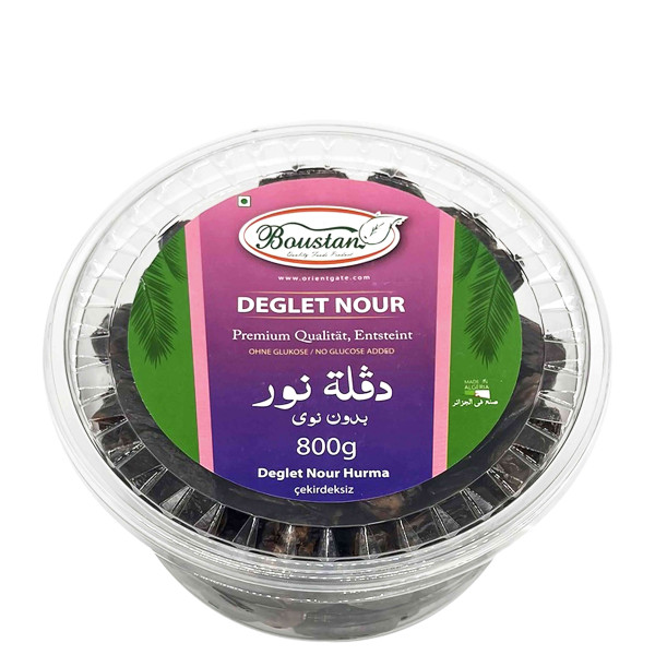 61016_Boustan_600x600 Pitted Dates (Deglet Nour), 800g - Image 1