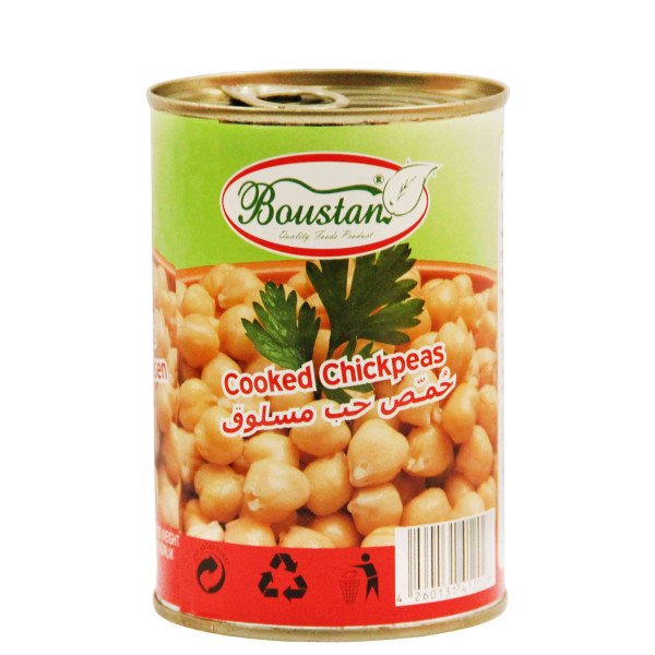 Boustan_10013_600x600 Precooked Chickpeas (Hummus), 400g - Image 1