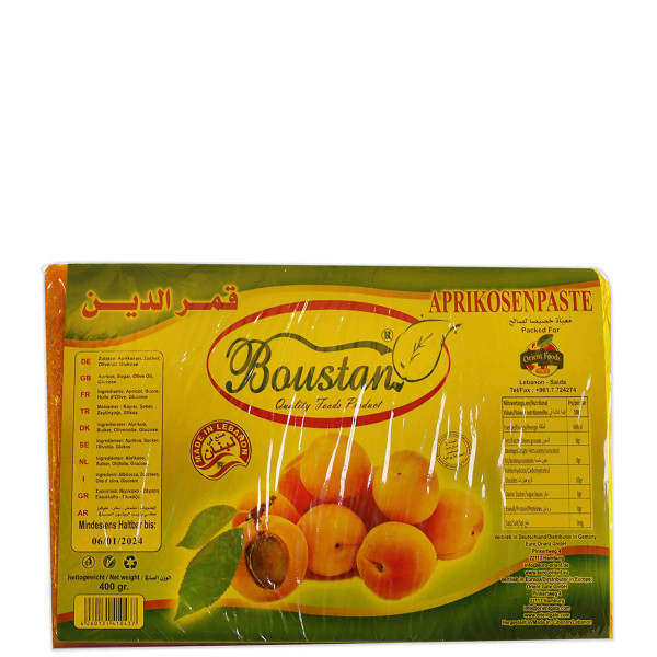 Boustan_1153_600x600 Qamar Eldin (Apricot Paste), 400g - Image 1